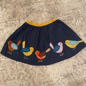Boden Girls Appliqué Bird Skirt 🐦🐤